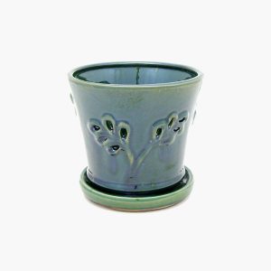 6" Round - Forest Green