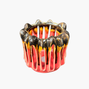 4" Round - Campfire Glow