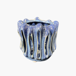 4" Round - Indigo Tide