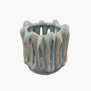 4" Round - Sea Glass