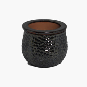 6" Round- Carbon Shimmer